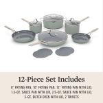 Calphalon Ceramic Nonstick 12-Piece Cookware Set