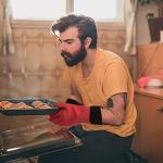 Comsmart Heat Resistant Silicone BBQ Gloves