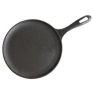 Victoria Preseasoned 10.5-Inch Cast Iron Griddle Pan