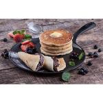 Victoria Preseasoned 10.5-Inch Cast Iron Griddle Pan