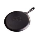 Victoria Preseasoned 10.5-Inch Cast Iron Griddle Pan