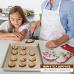 Set of 3 Nonstick Baking Sheet Pans