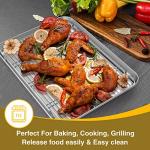 Wildone Stainless Steel Baking Sheet and Rack Set