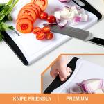 Set of 4 Extra Large Plastic Cutting Boards