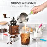 U-Taste Stainless Steel Measuring Cups and Spoons Set
