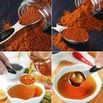 16-Piece Stainless Steel Measuring Cups and Spoons Set