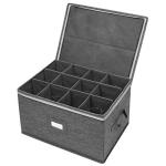 Wine Glass Storage Box for 12 Glasses