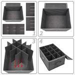 Wine Glass Storage Box for 12 Glasses