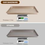 Set of 3 Nonstick Baking Sheet Pans