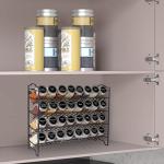 SWOMMOLY 32-Jar Spice Rack Organizer Set