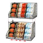 Stackable Can Rack Organizer - 2 Pack
