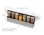 Joseph Joseph Grey Spice Rack Organizer