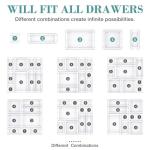 16-Piece Drawer Organizer Set for Kitchen & Bathroom