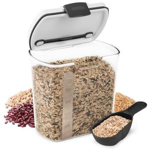 Airtight 2.5-Quart Grain Storage Container