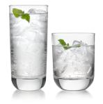 Libbey Polaris Drinkware Glasses Set of 16