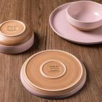 AmorArc 12-Piece Handpainted Dinnerware Set for 4