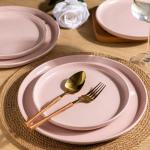 AmorArc 12-Piece Handpainted Dinnerware Set for 4