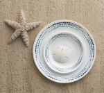 Corelle 18-Piece Dinnerware Set in Ocean Blue
