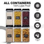 Shazo Airtight 6-Piece Food Storage Containers
