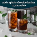 Libbey Polaris Drinkware Glasses Set of 16