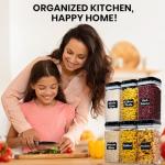 Shazo Airtight 6-Piece Food Storage Containers
