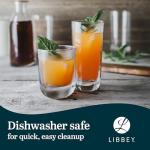 Libbey Polaris Drinkware Glasses Set of 16