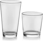 Libbey Flare Tumbler and Rocks Glass Set