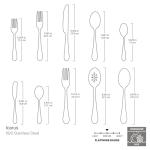 Oneida Icarus 45-Piece Silver Flatware Set