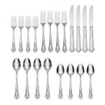 Oneida Azalea 20-Piece Stainless Steel Flatware Set