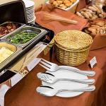 HaWare 5-Piece Stainless Steel Serving Utensils Set