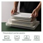 DOWAN 14" Ceramic Serving Tray Set of 3