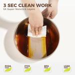 9-Piece Nonstick Baking Pan Set with Rack