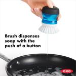 OXO Good Grips Soap Dispensing Brush Set