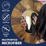 USANOOKS 12-Pack Microfiber Cleaning Cloths