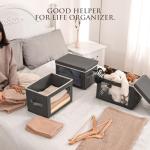 Homsorout Collapsible Fabric Storage Bins - 3 Pack