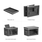 Homsorout Collapsible Fabric Storage Bins - 3 Pack