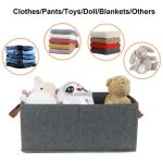 3-Pack Large Storage Bins for Organizing Essentials