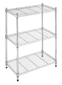 Whitmor 3-Tier Metal Shelving Unit for Home