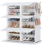 6-Tier Shoe Rack for Closet and Entryway