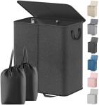 Lifewit Large Collapsible Double Laundry Hamper