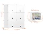6-Tier Shoe Rack for Closet and Entryway