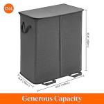 Lifewit Large Collapsible Double Laundry Hamper