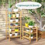 3-Tier Bamboo Shoe Rack for Entryway