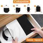 BlissTotes 90L Collapsible Laundry Basket - Black