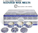 16-Pack Scented Soy Wax Tin Candle Set