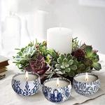 16-Pack Scented Soy Wax Tin Candle Set