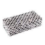 Decorative Storage Box with Lid - Slate White Star