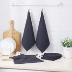 100% Cotton Waffle Weave Dish Cloths, 6 Pack