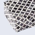 Decorative Storage Box with Lid - Slate White Star