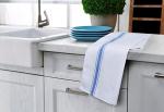 Utopia Blue Dish Towels Set - 12 Pack